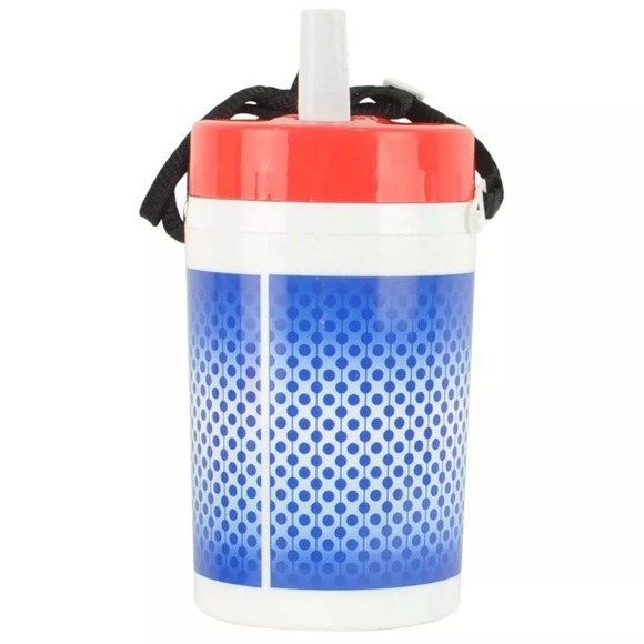 NFL Buffalo Bills Football 35oz Plastic Cup Bottle Large Retro Fun Fan Sports - Picture 2 of 5